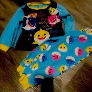 baby shark pajamas